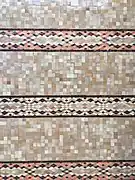 Edmond Brion's reinterpreted zellij at  Bank Al-Maghrib in Casablanca