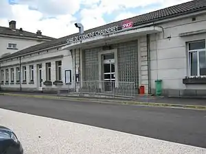 The Culmont Chalindrey railway station