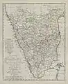 1804 German Edition of the Rennel Map of India - Geographicus