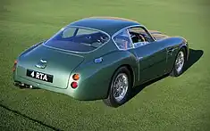 1961 Aston Martin DB4GT Zagato (rear)