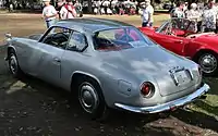 Rear of Flaminia Sport Zagato, second series (1963)