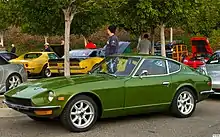 1971.5-72 Datsun 240Z Series II (US Model) in color code 113 green metallic
