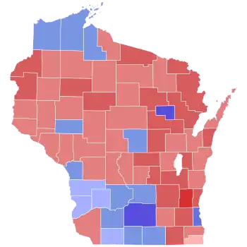 Final results by county