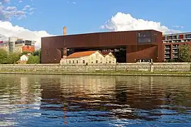 Ośrodek Dokumentacji Sztuki Tadeusza Kantora Cricoteka&nbsp;[pl] in Kraków (by Wizja and nsMoonStudio, 2009–14)