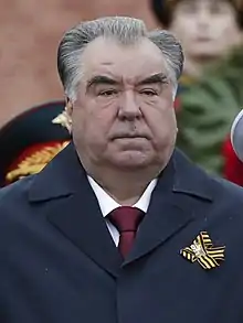 &nbsp;Republic of TajikistanEmomali RahmonPresident of Tajikistan