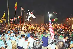Image 8Closing ceremony of the 20th World Scout Jamboree, held in Thailand in 2002/2003 (from Jamboree)