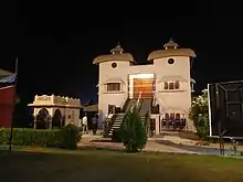 Ahmedabad Kali Bari - View from the Garden - South (October 2018)