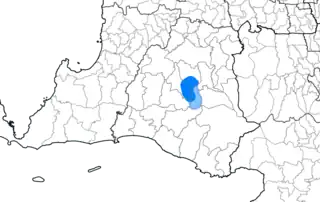 alt=&nbsp;&nbsp;Areas where the Baduy language is spoken predominately
&nbsp;&nbsp;areas where the Baduy language is spoken in a minority