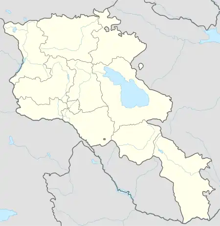 Hrazdan is located in Armenia
