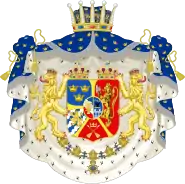 Arms of Prince August after 1844