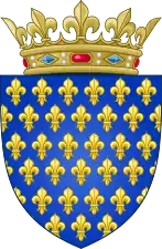 Arms of the Kingdom of France.