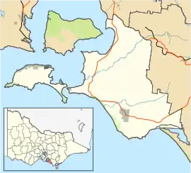 Krowera is located in Bass Coast Shire