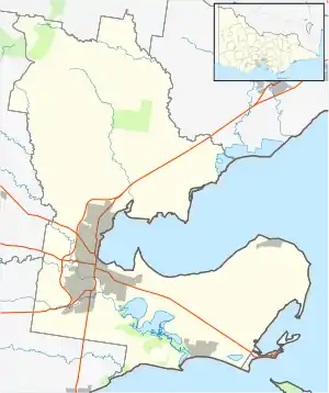 Grovedale is located in City of Greater Geelong