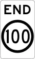 (R4-12) End of 100&nbsp;km/h Speed Limit