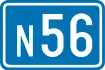 National Route 56 shield}}