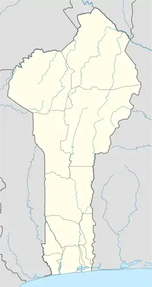 Djougou is located in Benin