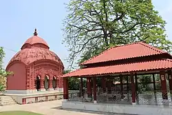 Bishalakhi temple in Parul