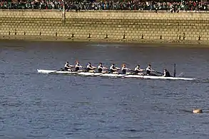 Oxford Women's Blues boat