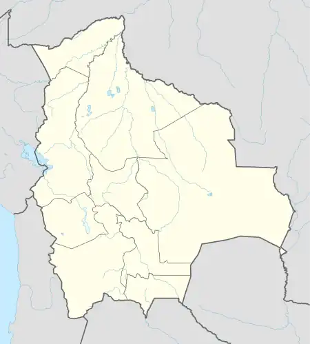 Toco Municipality is located in Bolivia