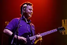 Performing with Immaculate Machine at Webster Hall, 2007.