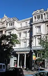 Entrance on the Boulevard Adolphe Max/Adolphe Maxlaan