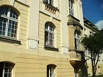 Bay window on the east side