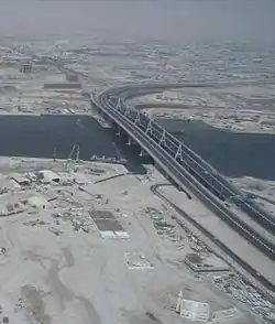 Business Bay crossing bridge