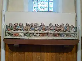The Last Supper, in the church of Saint-Barnabé