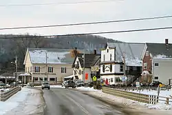 Town center looking west along Gale St. (VT&nbsp;114)