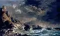 “Storm off Rocky Coast”, 1757