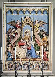 Incoronazione della Vergine (1448) by Antonino di Niccolò da Venezia