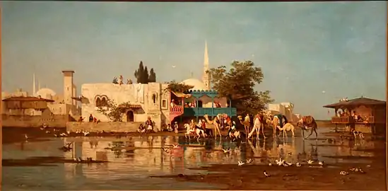 Street Leading to the Bazaar at Chabran-el-Kébir