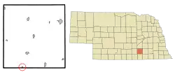 Location of Deweese, Nebraska