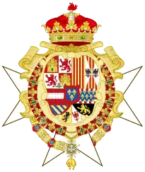 Coat of arms as Infante of Spain