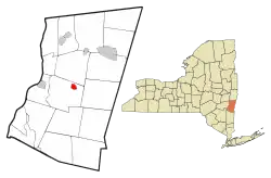 Location of Philmont, New York