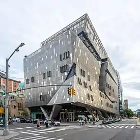 The Cooper Union New Academic Building from the north