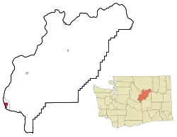 Location in the state of Washington