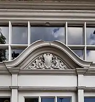 Decorative pediment