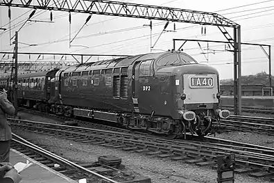 DP2 at Crewe around 1962.