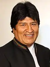 &nbsp;BoliviaEvo Morales, President