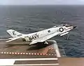 VF-61 F3H-2M launches from USS&nbsp;Franklin D. Roosevelt in 1957