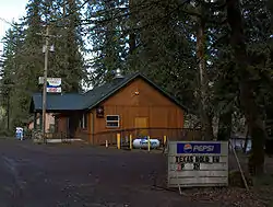 Closed restaurant in Finn Rock