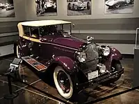 1927 Packard Third Series Eight Model 343 Convertible Sedan by Murphy