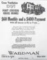 Advertisement for Fort Stevens Ridge in The Washington Evening Star, July&nbsp;30, 1926.