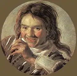 Laughing boy with a flute, Staatliches Museum Schwerin