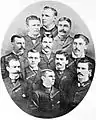 2. Chicago White Stockings Team Photo – Fred Goldsmith (upper right)&nbsp;&nbsp;&nbsp;&nbsp;&nbsp;(1880)