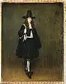Man in Black, by Gerard ter Borch, c. 1673