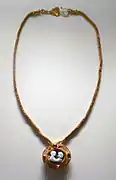 Necklace with Relief Pendant