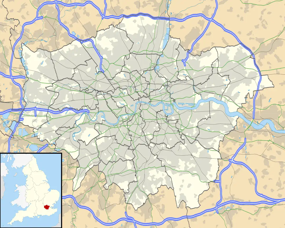 Camden Town is located in Greater London