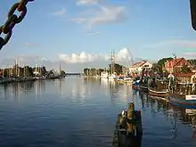 Mouth at Greifswald-Wieck
